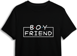 Boyfriend sign, valentines day gift, tshirt design for him - free svg file for members