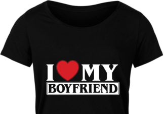 I love my Boyfriend, Valentines day gift, tshirt design for him - free svg file for members