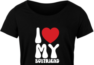 Valentines day gift, I love my Boyfriend, tshirt design for him - free svg file for members