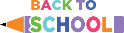 Back to school, Pencil made of words, kids tshirt design - free svg file for members