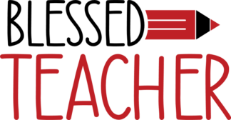 Blessed teacher, teacher gift, t shirt design - free svg file for members