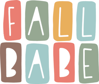 Fall babe, autumn, tshirt design for her - free svg file for members
