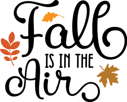 Fall is in the air, Fall Door Sign - free svg file for members