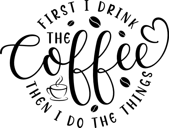 First I Drink The Coffee Mug — Stash Style