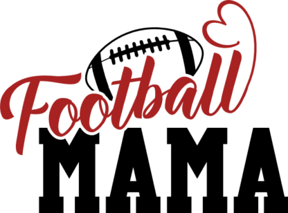 Football mama, football fan mom tshirt design - free svg file for members