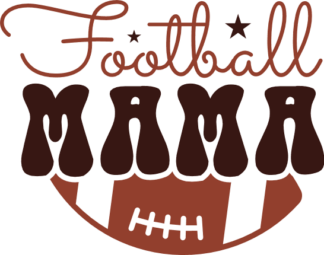 Football mama, tshirt design for mom - free svg file for members
