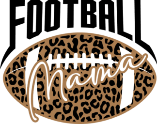 Football mama, American football ball, tshirt design for mom - free svg file for members