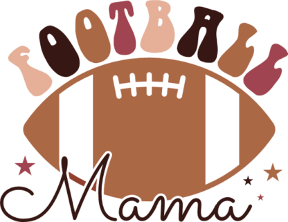 T shirt design for mom, Football mama - free svg file for members