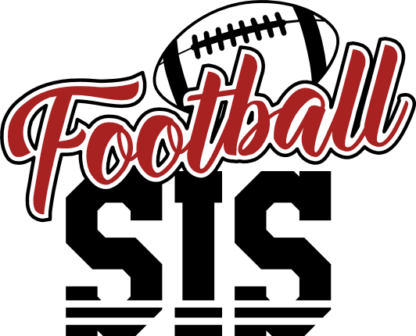 Football fan tshirt design, Football sis - free svg file for members