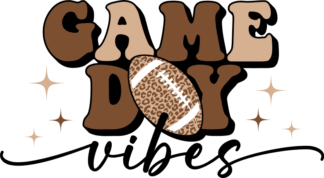 Football lover tshirt design, Game day vibes - free svg file for members