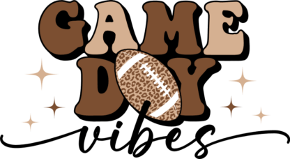 Football lover tshirt design, Game day vibes - free svg file for members
