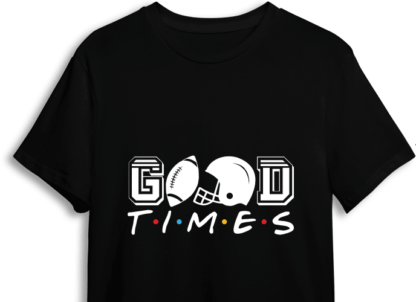Good times, football day tshirt design - free svg file for members
