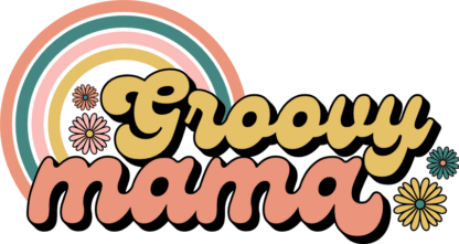 Groovy mama, Gift For New Mother, tshirt design - free svg file for members