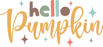 Hello pumpkin, farmhouse autumn decor - free svg file for members