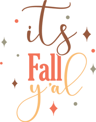 Its fall yall, autumn tshirt design - free svg file for members