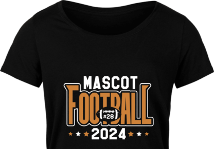 Mascot football 2023, custom year and number, team tshirt design - free svg file for members