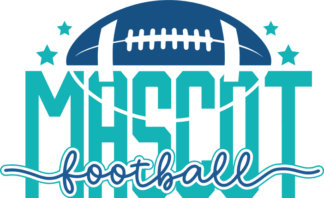 Mascot football, sports day tshirt design - free svg file for members