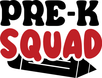 Pre k squad, kids first day of school t shirt design - free svg file for members