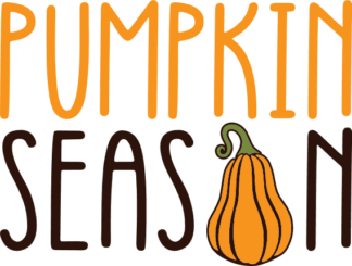 Pumpkin season, fall tshirt design - free svg file for members
