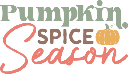 Pumpkin spice season, Fall tshirt design - free svg file for members