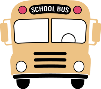 School bus clipart image - free svg file for members