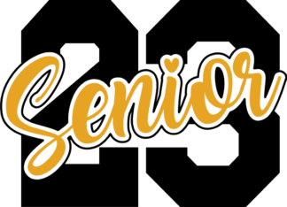Senior 23, graduation gift, tshirt design - free svg file for members