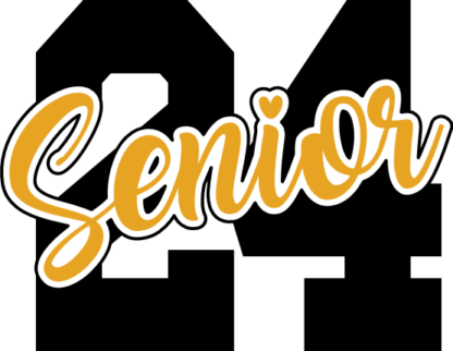Graduation gift, Senior 24, tshirt design - free svg file for members