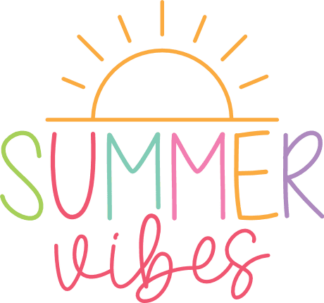 Summer vibes, vacay t shirt design - free svg file for members