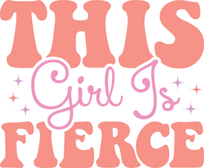 This girl is fierce, boss lady tshirt design - free svg file for members