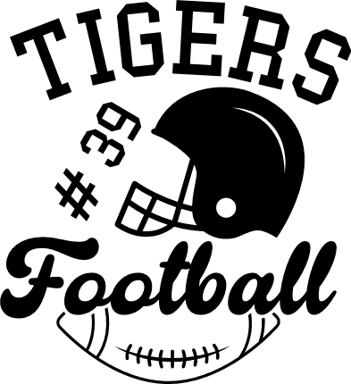 Tigers football team, Personalized tshirt design - free svg file for ...
