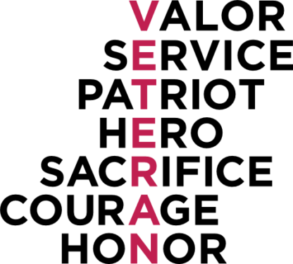 Valor, service, patriot, hero, sacrifice, courage, honor, veteran t shirt design - free svg file for members