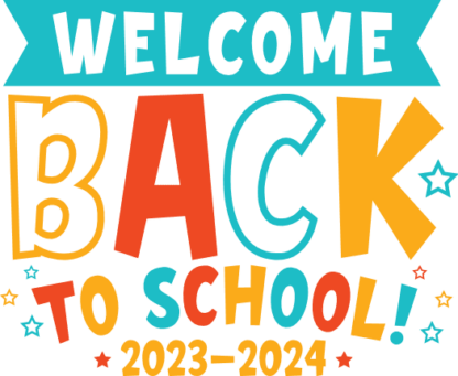 Welcome back to school 2023-2024, teachers t shirt design - free svg file for members