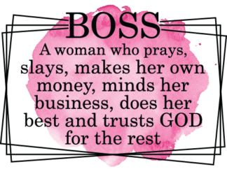 Boss, a woman who prays, slays, makes her own money, boss day gift - free svg file for members