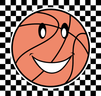 Basketball ball smiley, basketball lover hoodie design - free svg file for members