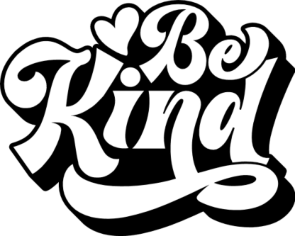 Be kind, motivational quotes tshirt design - free svg file for members