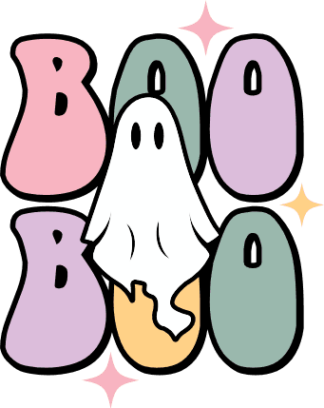 Boo, boo, ghost, Halloween vibes, tshirt design - free svg file for ...