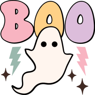 Boo sign, ghost, Halloween tshirt design- free svg file for members