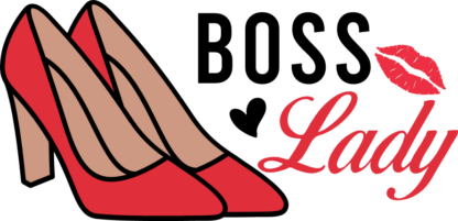 Boss lady, sandals clipart image, Boss day tshirt design - free svg file for members