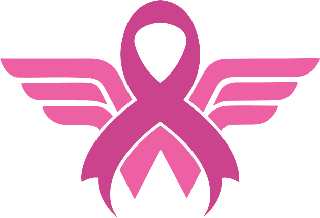 Pink ribbon clipart image, breast cancer awareness month - free svg file  for members - SVG Heart