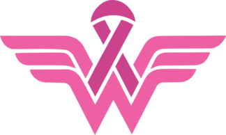 Breast cancer awareness month decor, pink ribbon clipart image - free svg file for members