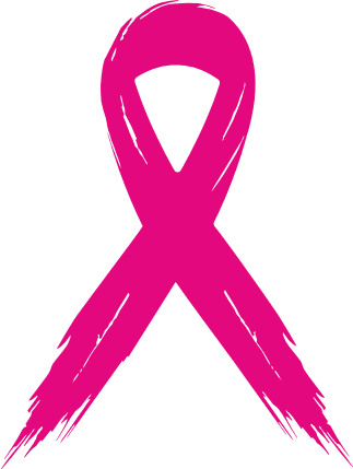 Pink Awareness Ribbon Png Illustration. Breast cancer design. 8513820 PNG