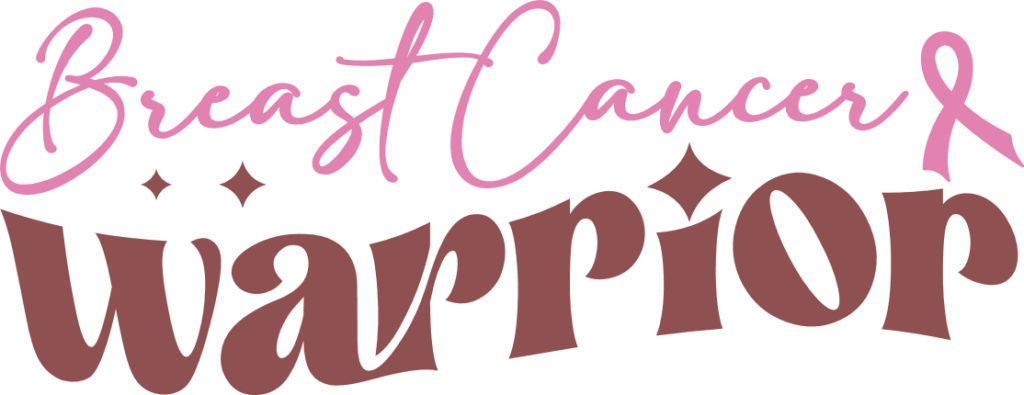Breast cancer warrior, awareness tshirt design - free svg file for