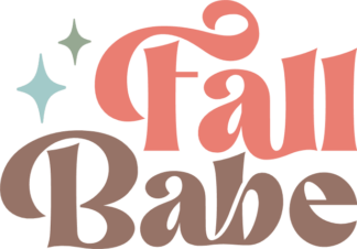 Fall babe, fall sweatshirt design - free svg file for members