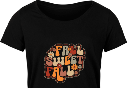 Fall sweet fall, floral tshirt design - free svg file for members