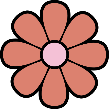 Flower bloom clipart image - free svg file for members