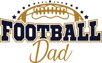 Football dad, American football fan tshirt design - free svg file for members