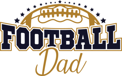 Football dad, American football fan tshirt design - free svg file for members