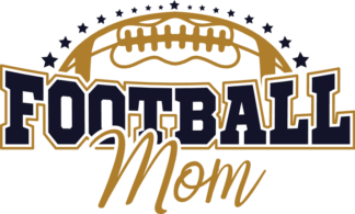 Football mom, American football fan tshirt design - free svg file for members