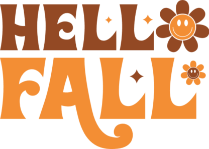 Hello fall, autumn decoration - free svg file for members