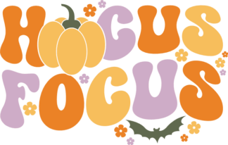 Hocus focus, autumn sweatshirt design - free svg file for members